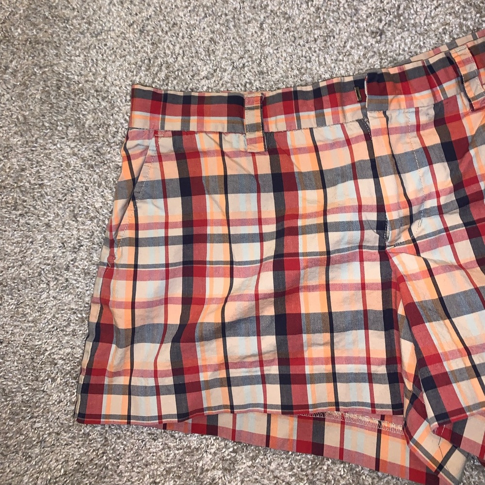 American Eagle Multicolor Plaid shorts size 4 - Picture 5 of 10